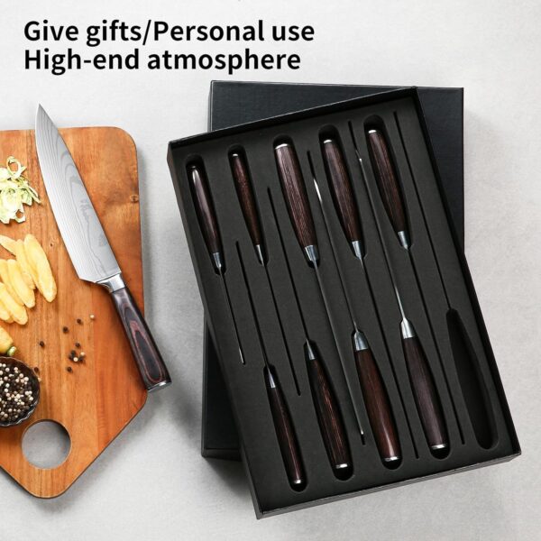 10-piece ultra sharp chefs knife set gallery 6