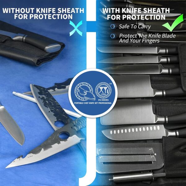 chef knife professional set gallery 5