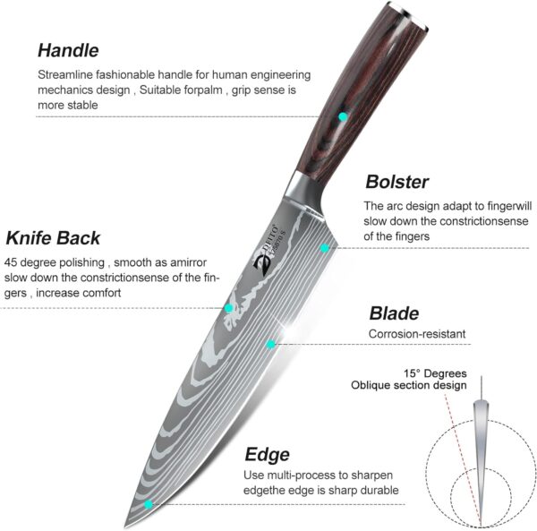 dfito chef knife set gallery 2