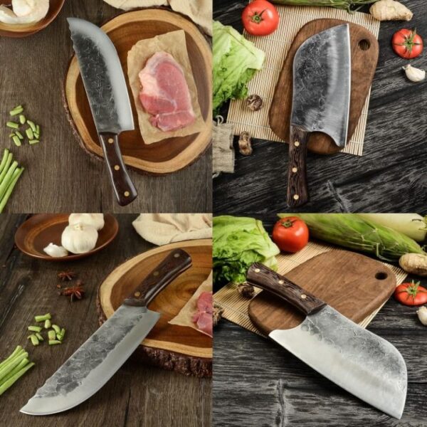 hand forged butcher knife set gallery 5 opt