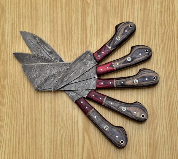 hand forged chef knives set gallery 4