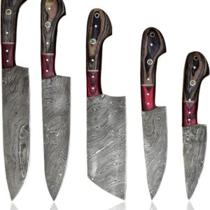 hand forged chef knives set prod