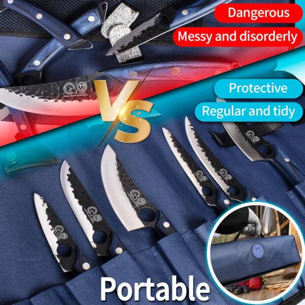 portable chef knife set gallery 5