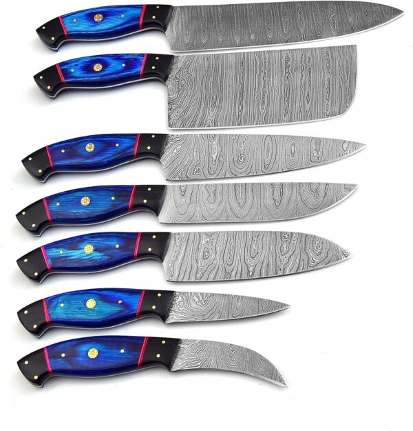 professional kitchen knives damascus steel gallery 1